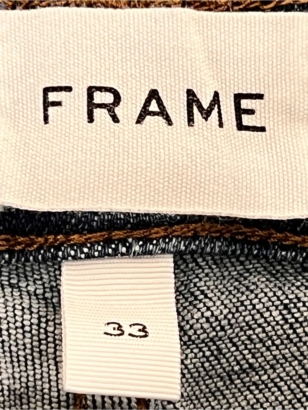 FRAME Le High Ankle Straight Leg
Jeans Bestia Blue Size 33 - Picture 8 of 16